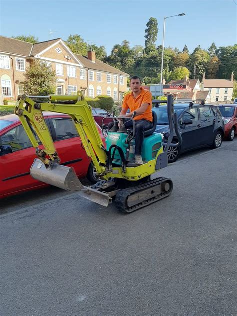 mini digger hire for footings|smallest micro digger hire.